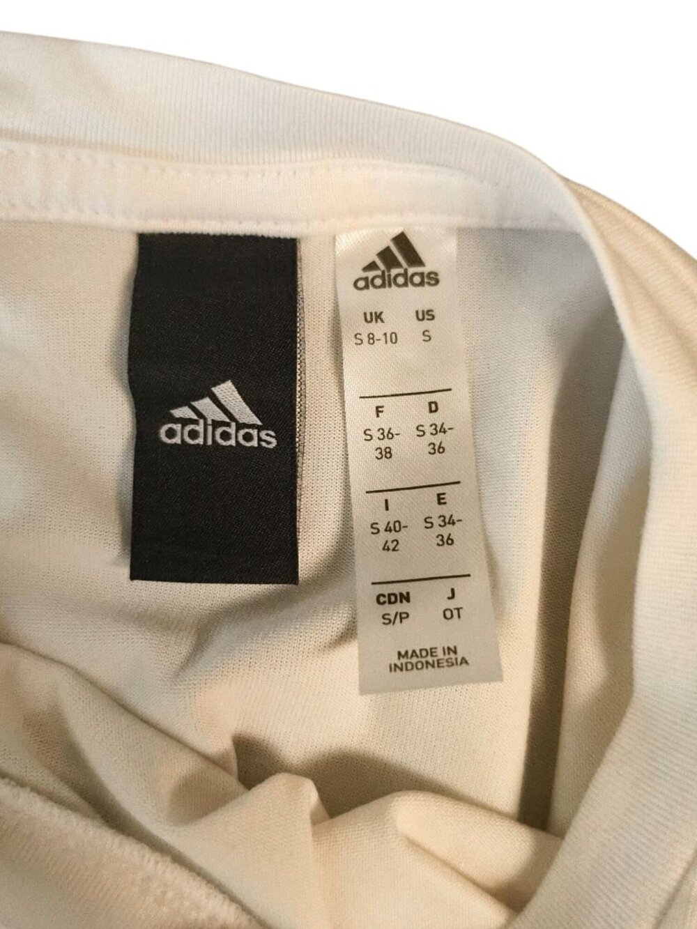 Adidas Womens S Tank Top Twist Front White Chic Sporty Muscle Logo Athlesiure - Picture 6 of 7